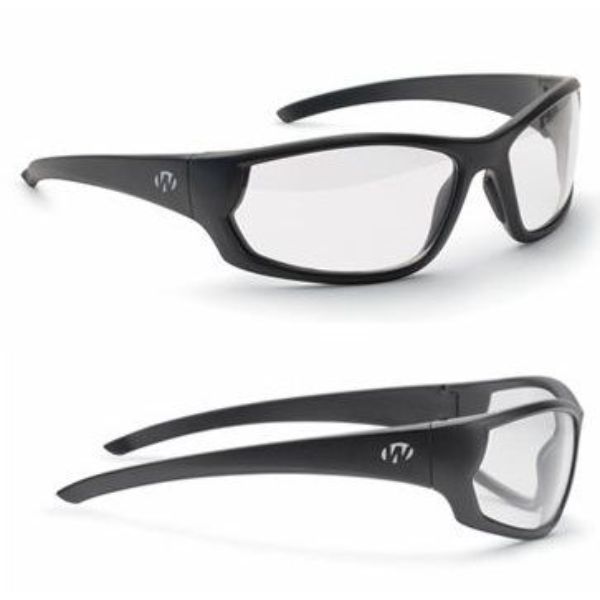 Game Ear Vector Full Frame Shooting Glasses, Clear