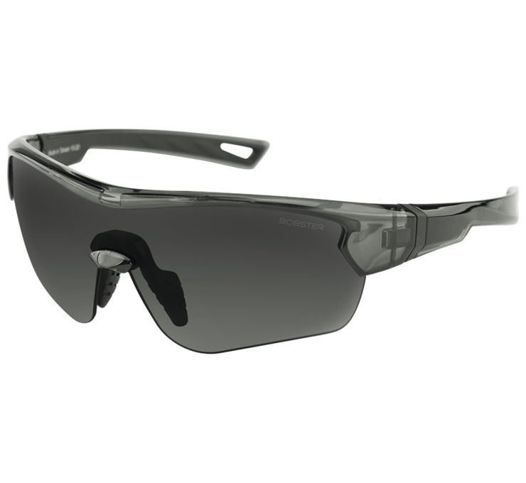 BOB-BSTEL102 Gloss Clear Grey with Smoke Lens Stella Sunglasses
