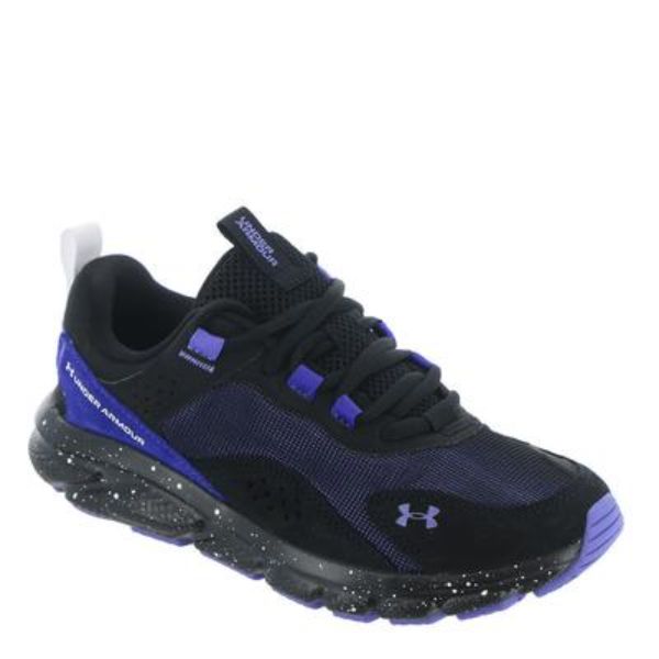 Under Armour 30257510026 Charged Verssert Speckle Running Shoes for Womens, Black & Violet Storm - Size 6 -  Inner Armour