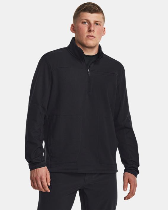Under Armour 13792034653X TAC Rival Job Fleece T-Shirt, Dark Navy Blue & Dark Navy Blue - 3XL
