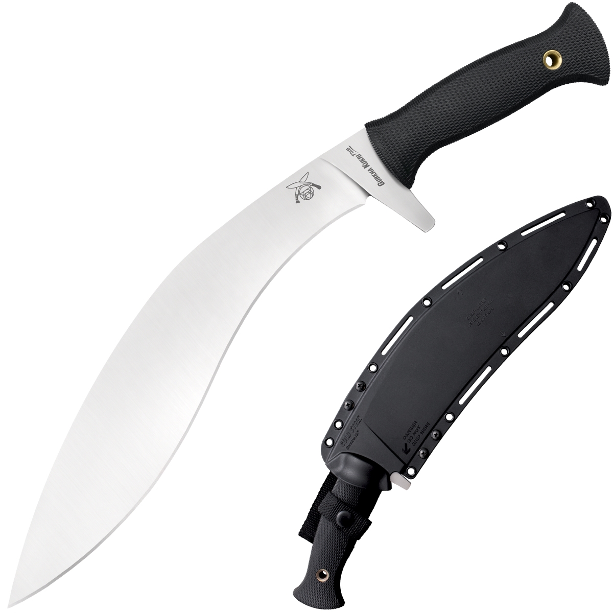 CS-35GKP Gurkha Kukri Plus in 3V Knive Blade, Black