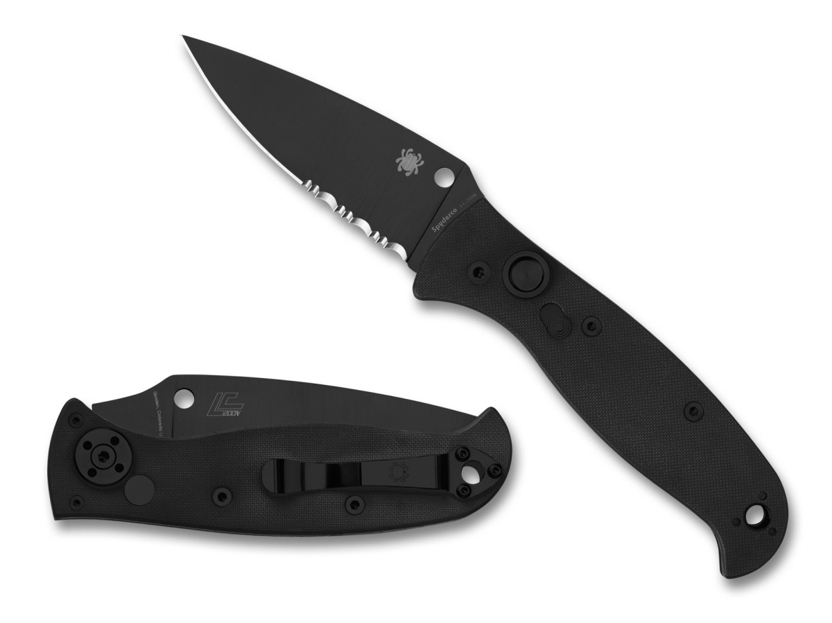 SPY-C165GPSBBK2 3.5 in. Autonomy 2 Folding Knife with Blade, Black