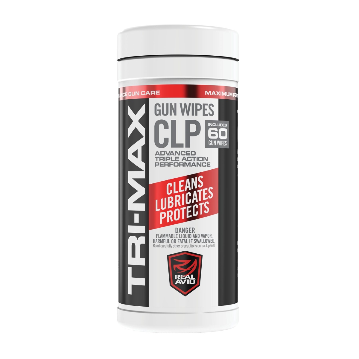 RAV-AVCLPW-C60 Tri-Max CLP Gun Wipes - Canister