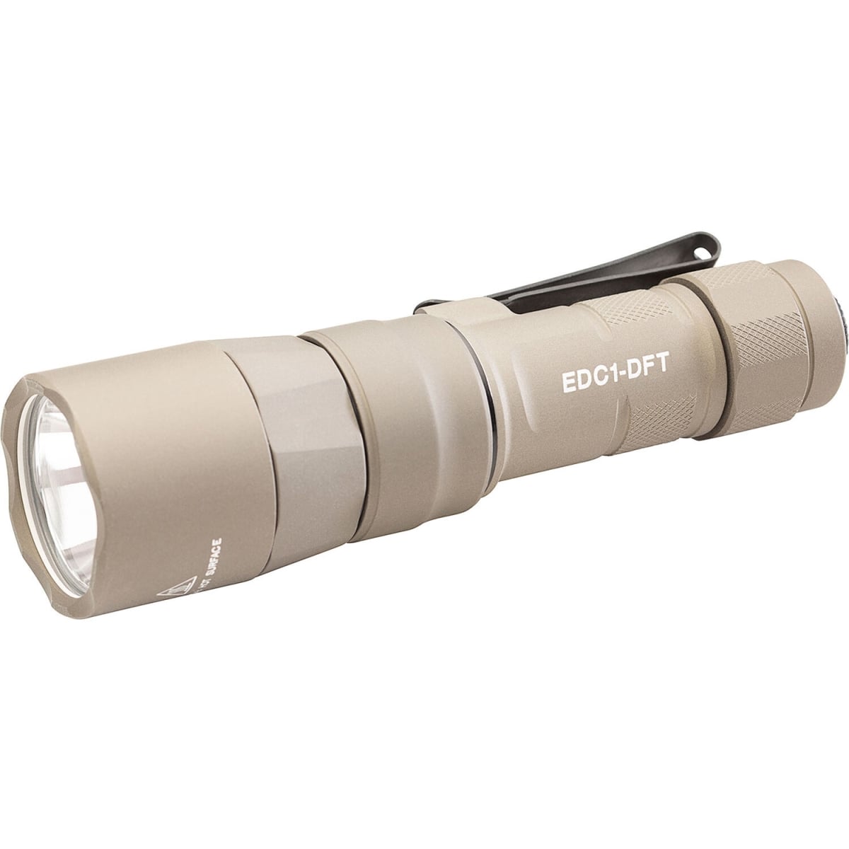 SF-EDC1-DFT-TN Everyday Dual-Fuel Rechargeable Carry Flashlight, Tan