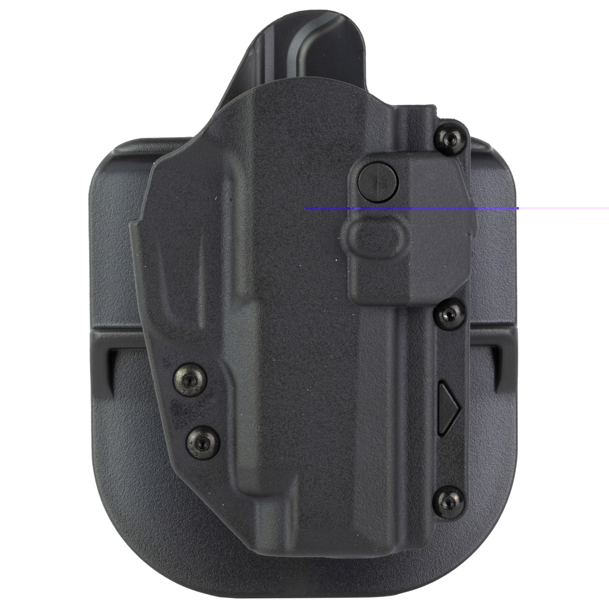 Picture of Alien Gear AG-R2-PA-0900-R-B-L0-D Right Hand Rapid Force Level 2 Slim Holster for Sig P365, Black
