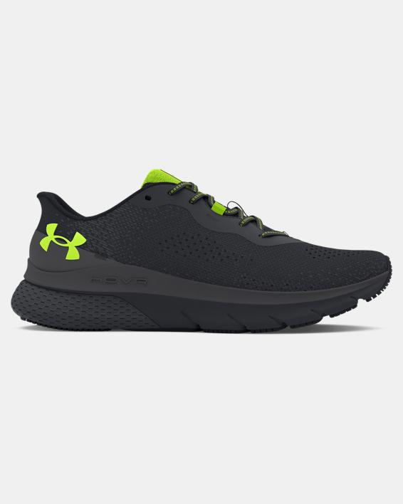 Picture of Under Armour 30265200038.5 HOVR Turbulence 2 Running Shoes for Mens&#44; Black & High Vis Yellow - Size 8.5