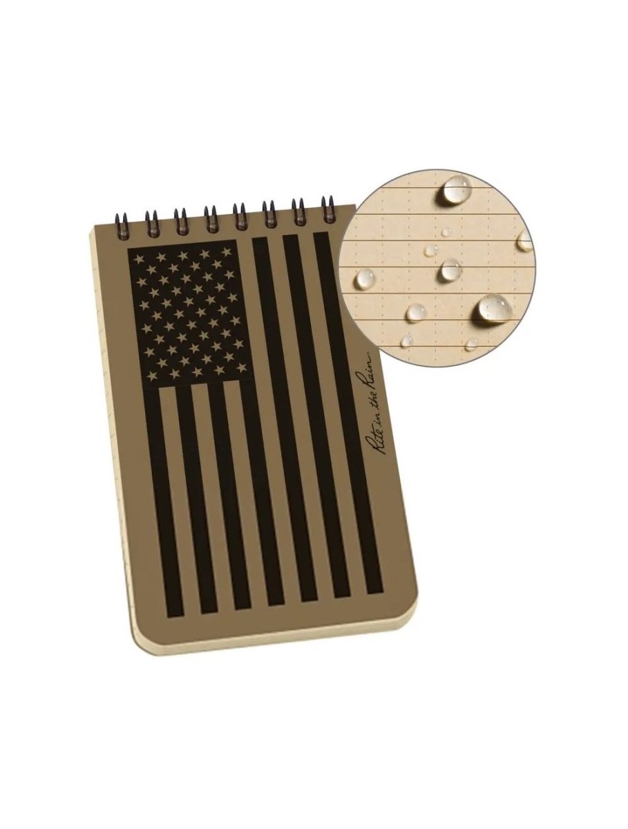 Rite in the Rain American Flag All-Weather Top Spiral Notebook