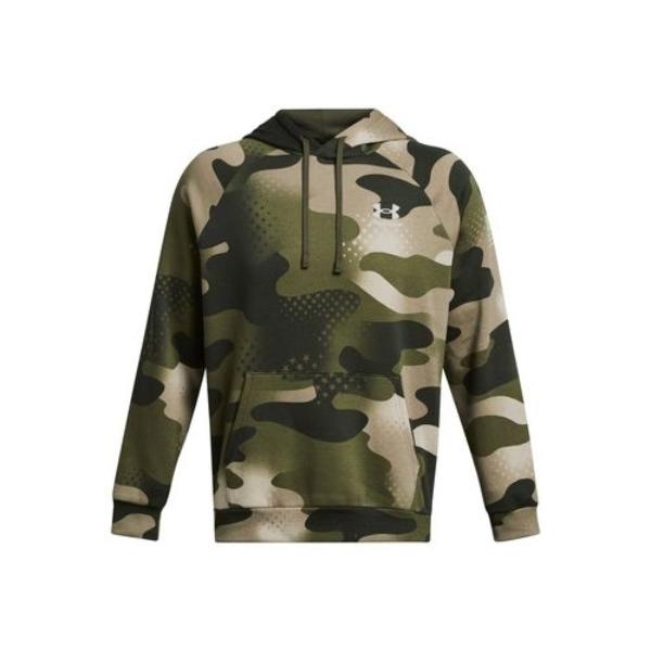 Under Armour 13792113912X   Freedom Amp Hoodie, Marine OD Green & Khaki Base - 2X