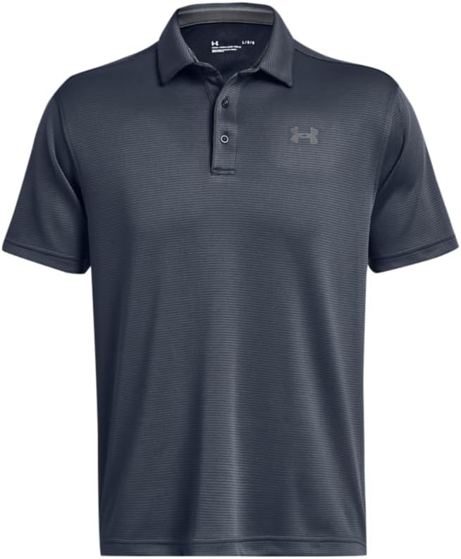 Under Armour 12901400452X Mens Standard Tech Golf Polo T-Shirt, Downpour Gray & Pitch Gray - 2XL -  Inner Armour