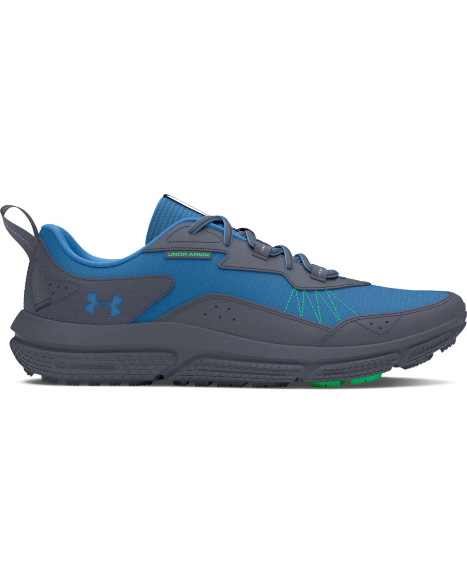 Under Armour 30271784008 Charged Verssert 2 Running Shoe - Photon Blue, Downpour Gray & Photon Blue - 8