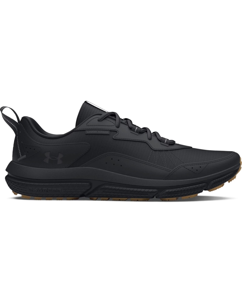 Under Armour 30271780018.5 Mens Charged Verssert 2 Running Shoes, Black & Anthracite - Size 8.5