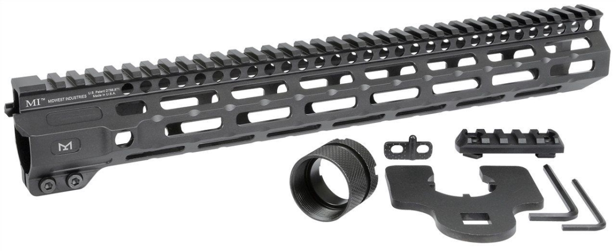 MWI-MI-CRM9.25 Combat Rail Free Float Handguard - M-LOK - 9.25 in.