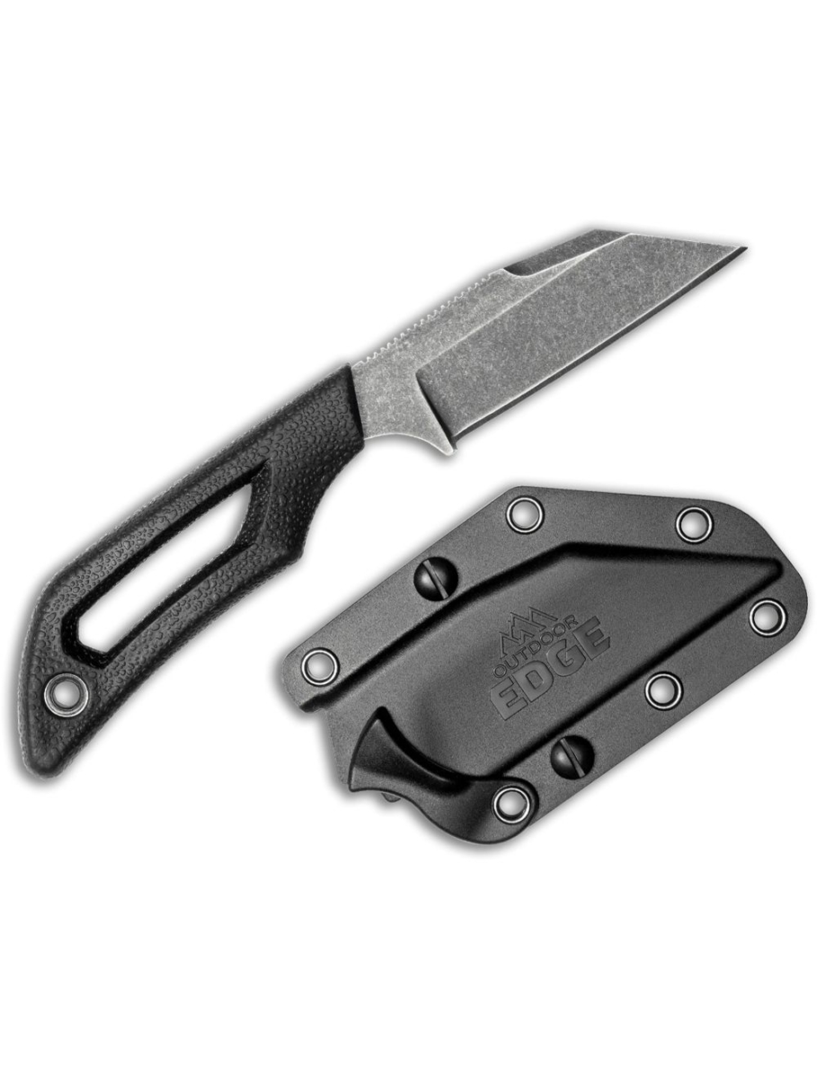 OE-PKWC-2C  Pivot Fixed Blade Folding Knife, Black