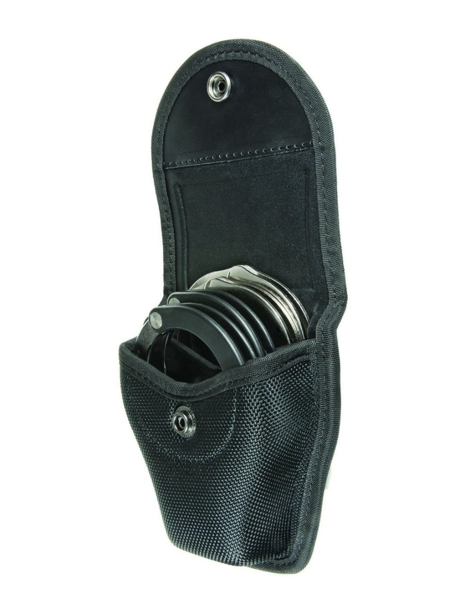 HERO-1055-02 Ballistic Chain & ASP Coated Double Handcuff Case