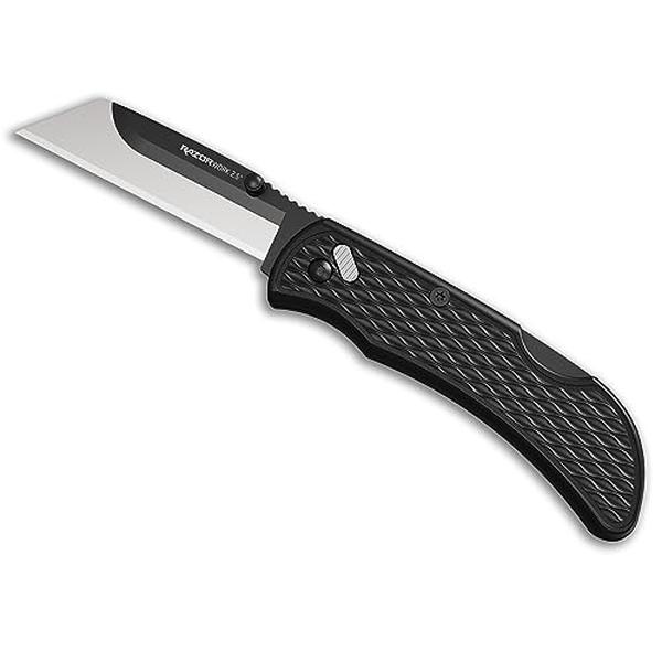 OE-RWK25-2C 2.5 in. 2 Utility Blades Razor-Work Blade, Black