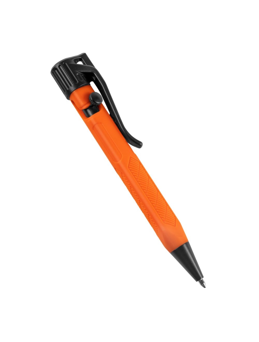 Pen,Black Ink,Orange Barrel,Fine