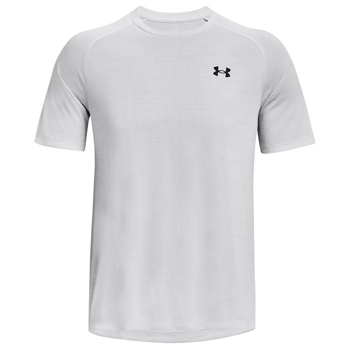 13778430142X Mens Tech 2.0 Tiger Short Sleeve Top, Halo Gray & Black - 2XL