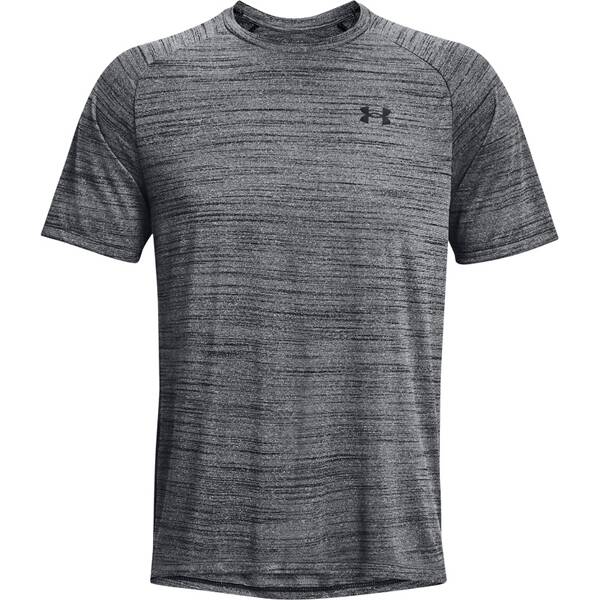 Under Armour 1377843001MD Mens Tech 2.0 Tiger Short Sleeve, Black - Medium