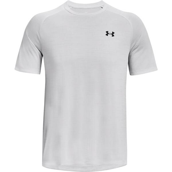 13778430143X Mens Tech 2.0 Tiger Short Sleeve Top, Halo Gray & Black - 3XL