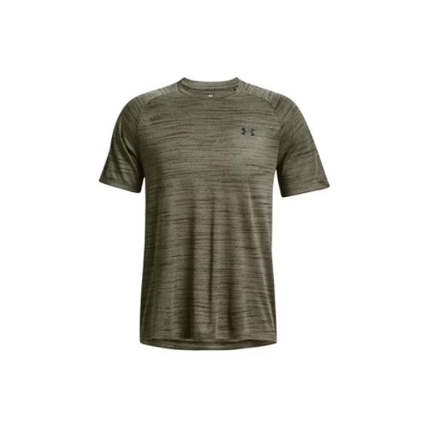 Under Armour 1377843390SM Mens Tiger Tech 2.0 Short Sleeve T-Shirt, Green - Small