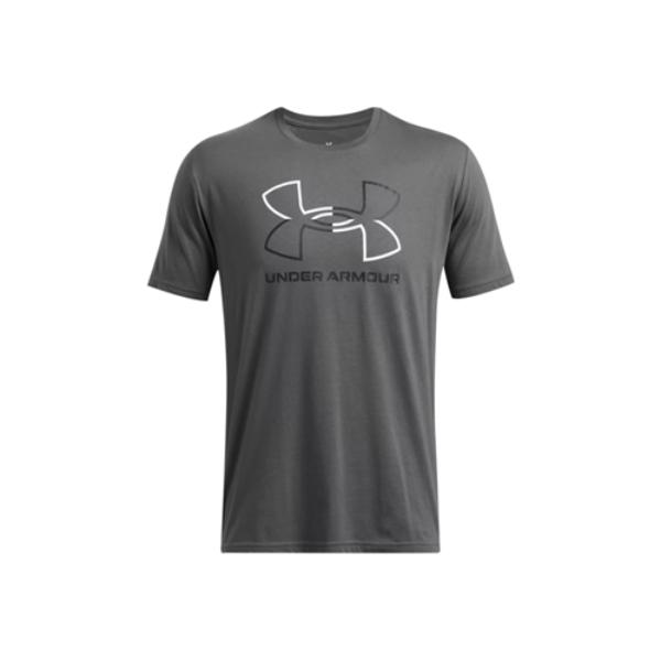 Under Armour 1382915028XL Mens Global Foundation Update Short Sleeve T-Shirt, Gray - Extra Large