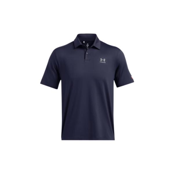 Under Armour 13859094103X Mens T2G Freedom Polo T-Shirt, Blue - 3XL