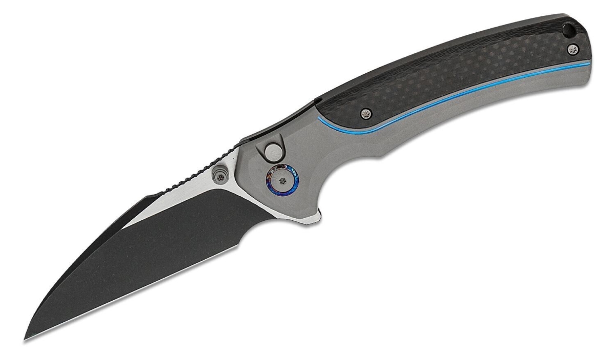 Picture of We Knife WE-WE22024A-1 3.7 in. Ziffius Flipper & Thumb Stud & Button Lock Knife
