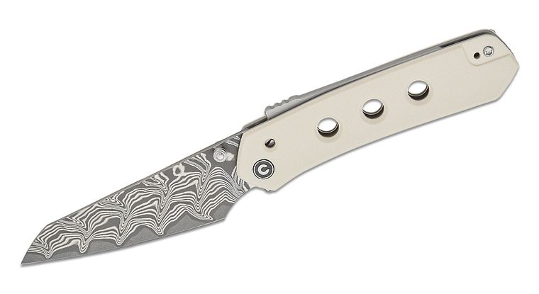 CIV-C22036-DS1 3.54 in. Snecx Vision FG Superlock Folding Knife, Ivory
