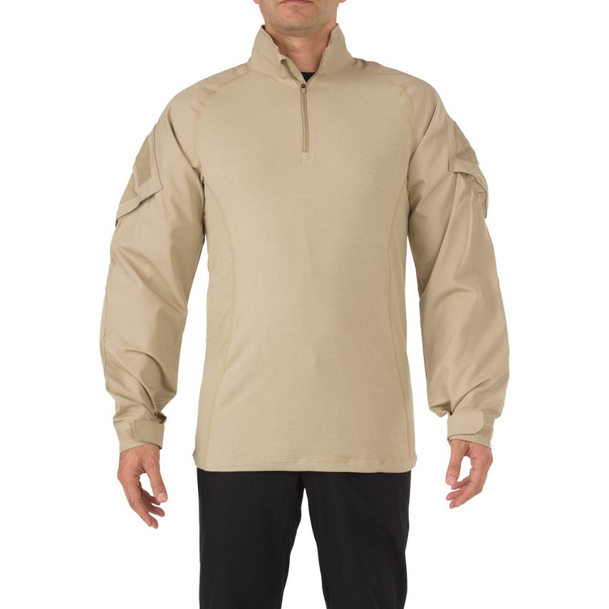 5-72194ABR019M Mens Rapid Assault Shirt, Khaki 162 - Medium