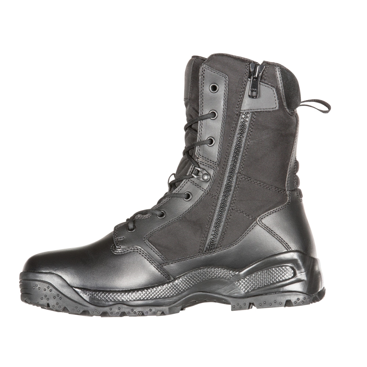 Picture of 5.11 Tactical 5-12392ABR01910.5R 8 in. Side Zip ATAC 2.0 Storm Tactical Boots&#44; Black - Size 10.5 - Regular
