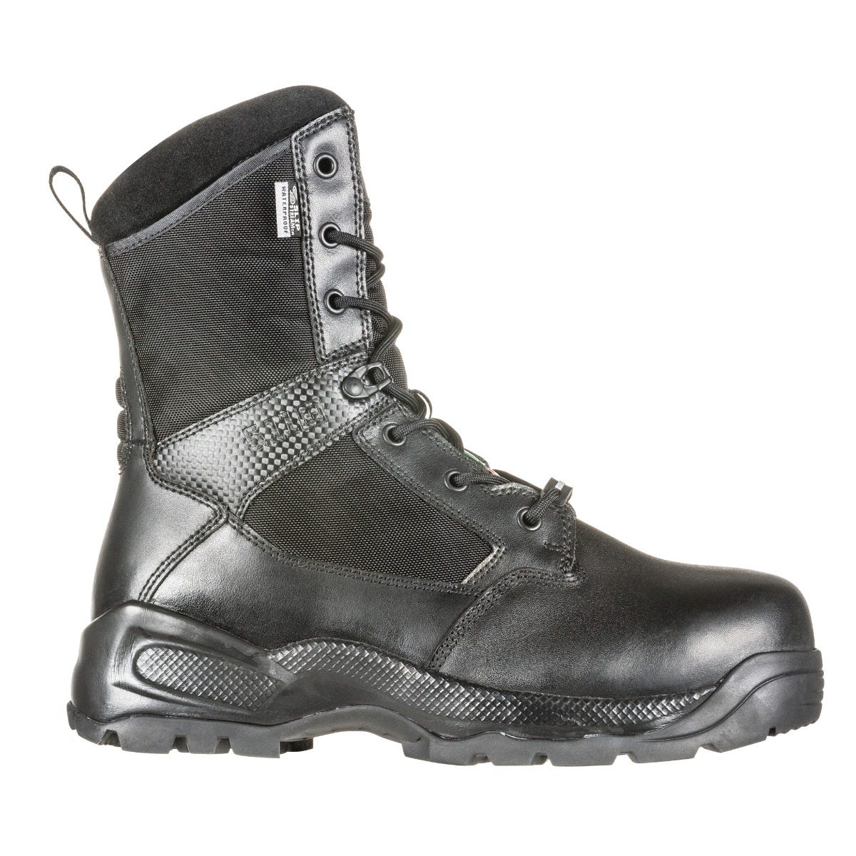 Picture of 5.11 Tactical 5-12416ABR0197R A.T.A.C. 2.0 8 in. Shield Boot - Black&#44; Size 7 - Regular