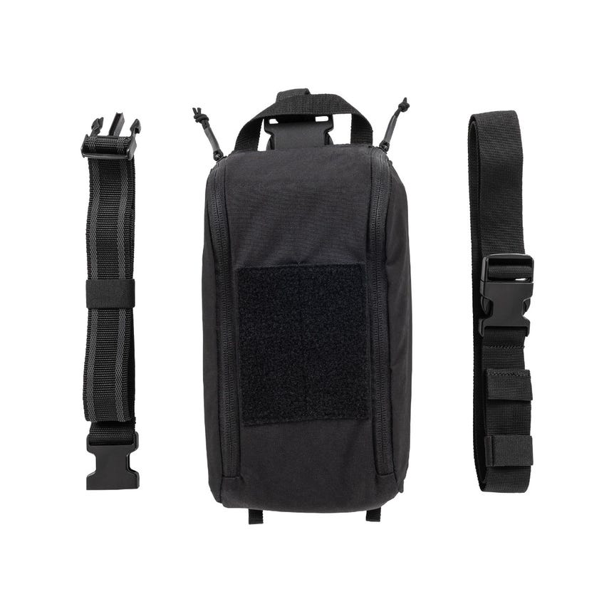 5-56661ABR1861SZ Flex Gas Mask Pouch, Black - One Size