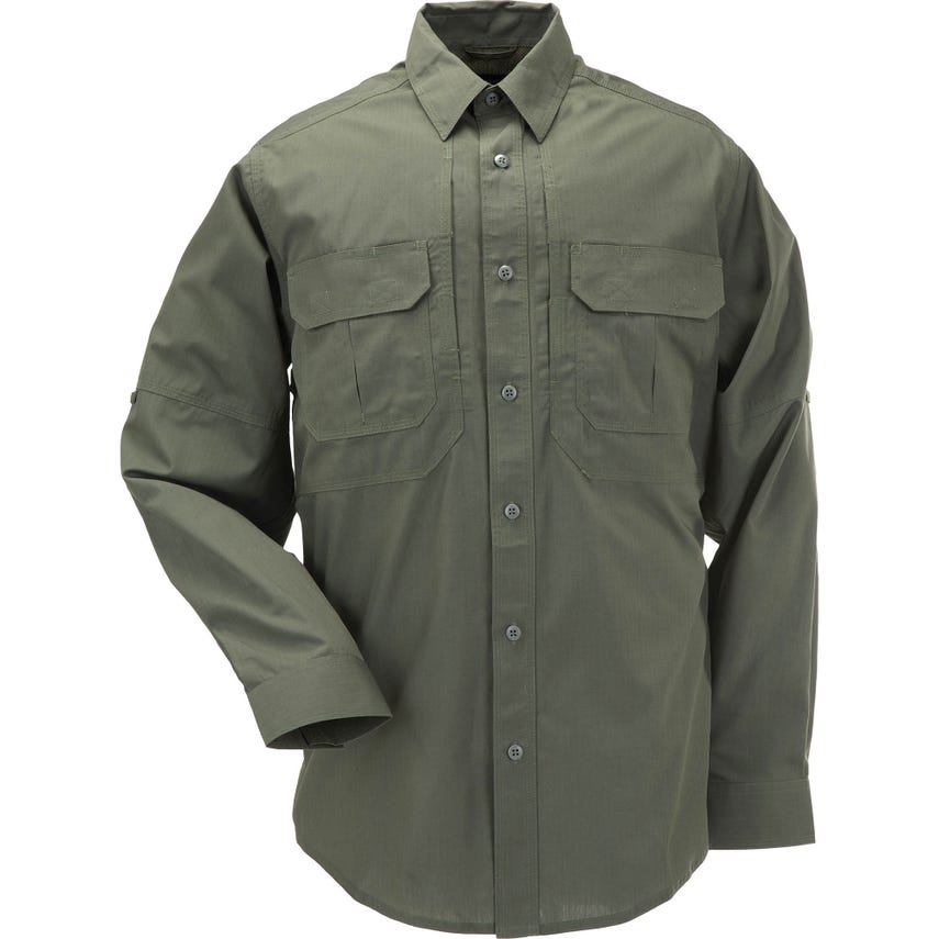 Picture of 5.11 Tactical 5-72175ABR190S Taclite Pro Long Sleeve Shirt&#44; TDU Green - Small