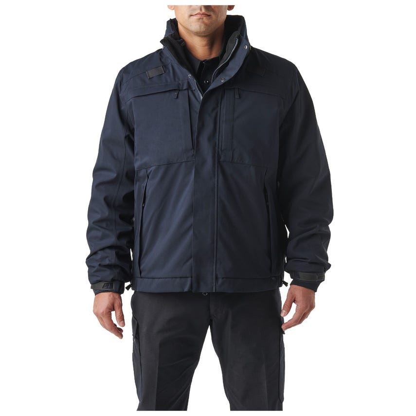 5-48360ABR724SR 5-in-1 Regular Mens Jacket 2.0, Dark Navy - Small