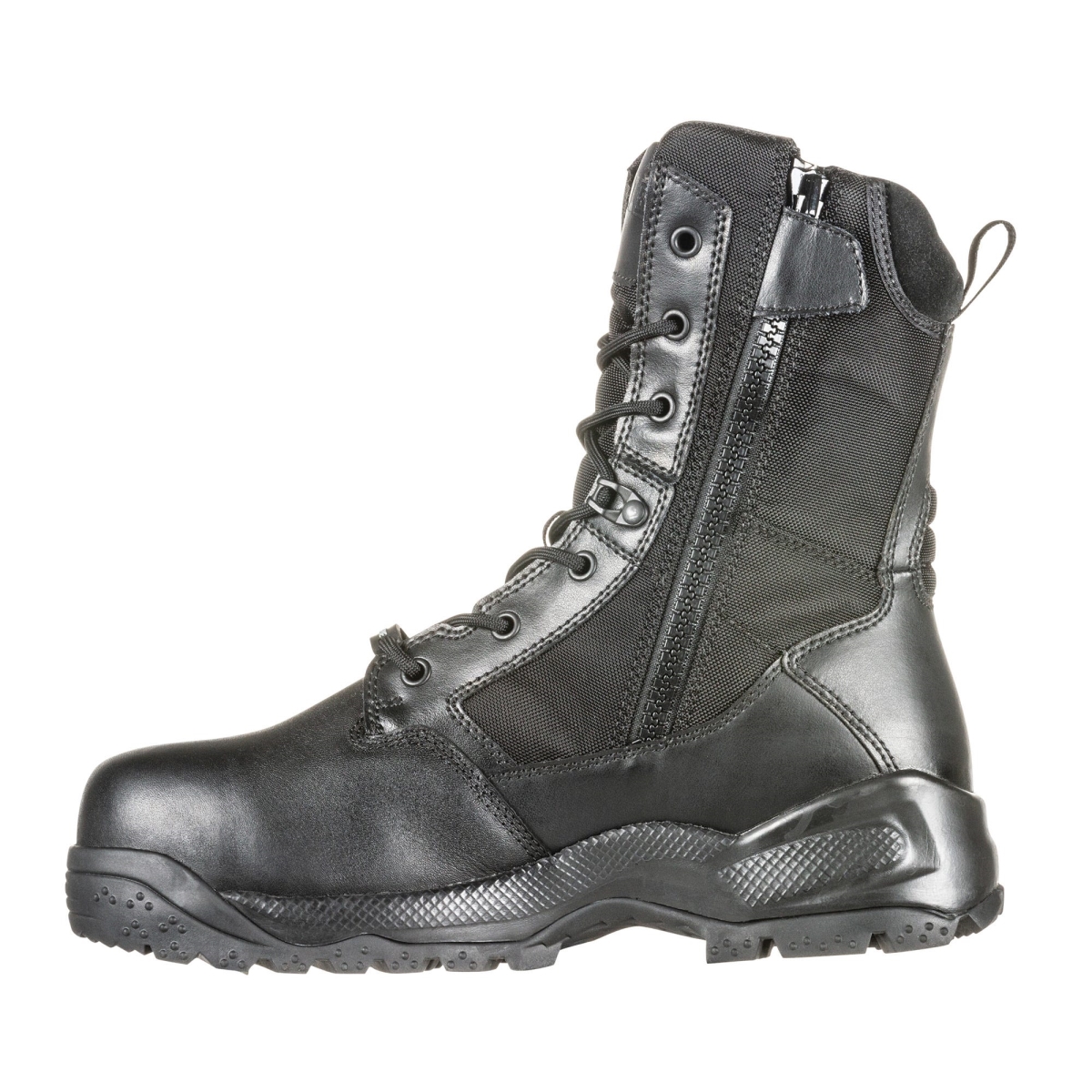Picture of 5.11 Tactical 5-12416ABR01911W 8 in. Side Zip ATAC 2.0 Shield Tactical Boots&#44; Black - Size 11 - Wide