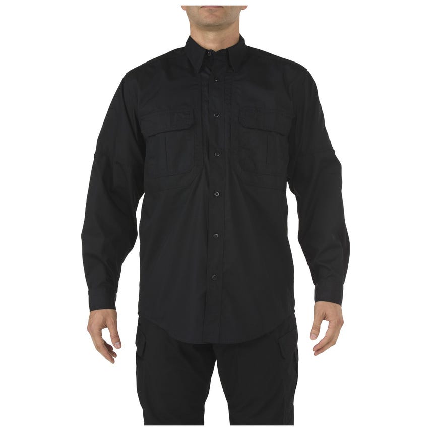 Picture of 5.11 Tactical 5-72175ABR162S Mens Taclite Pro Long Sleeve Shirt&#44; Black 019 - Small