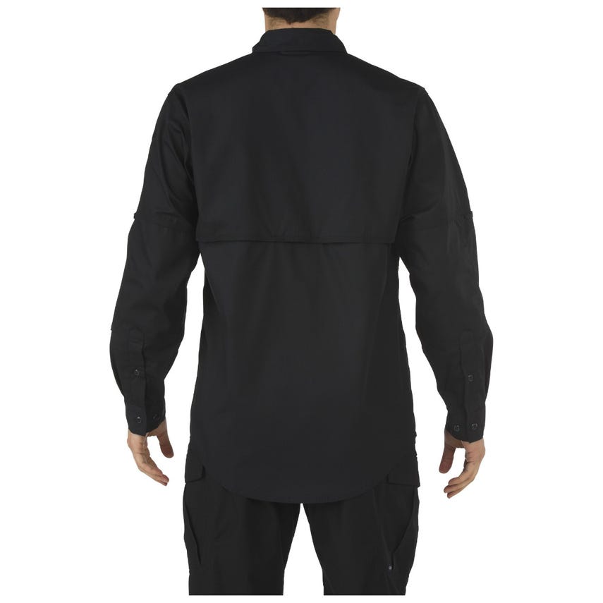 Picture of 5.11 Tactical 5-72175ABR162M Mens Tactile ProLong Sleeve Shirt&#44; Black - Medium