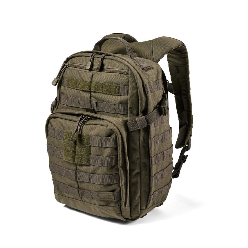 Picture of 5.11 Tactical 5-56561ABR1861SZ 24 Liter Rush12 2.0 Backpack&#44; Ranger Green - One Size