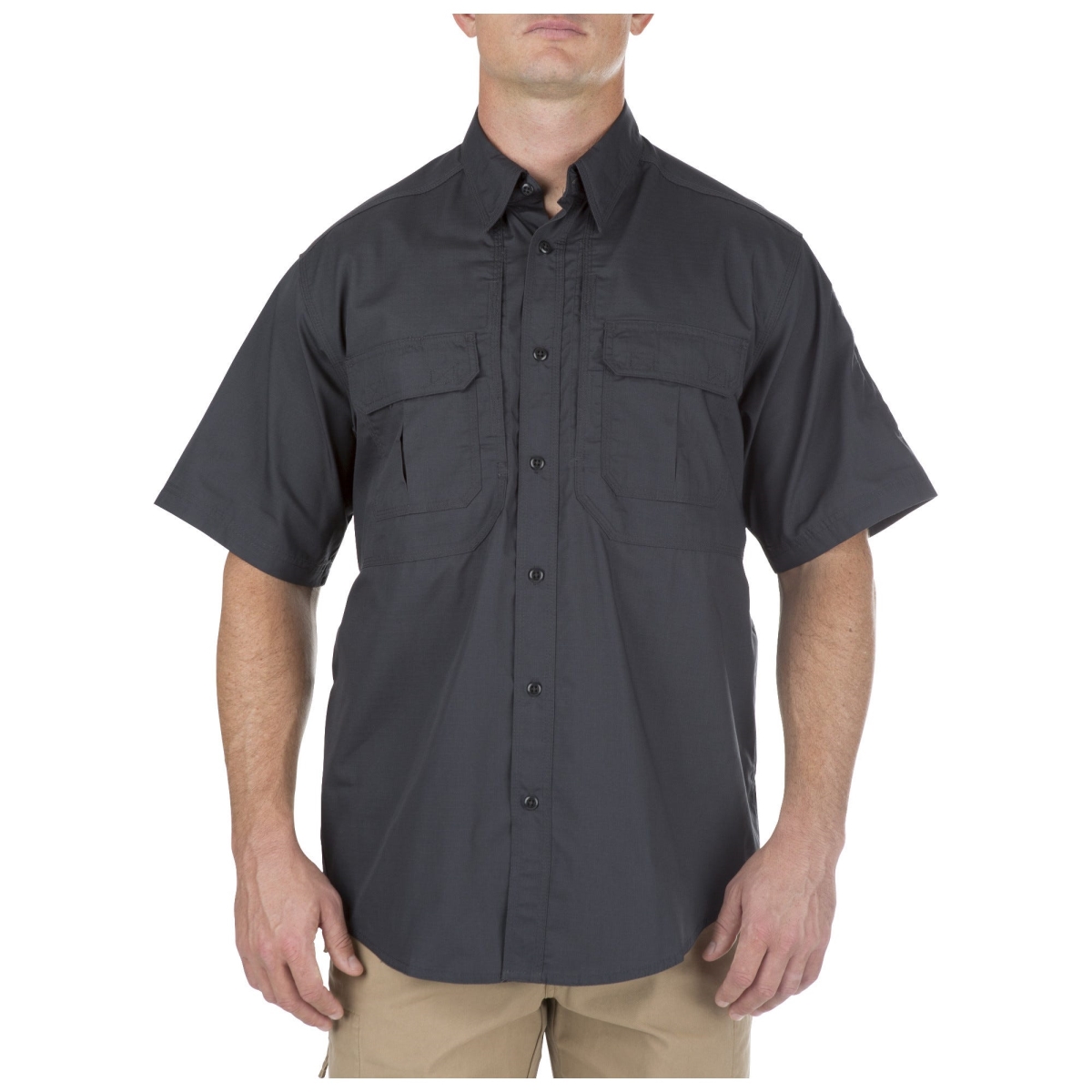 5-71175ABR018XL Taclite Pro Short Sleeve Tactical Shirt, Charcoal - Extra Large