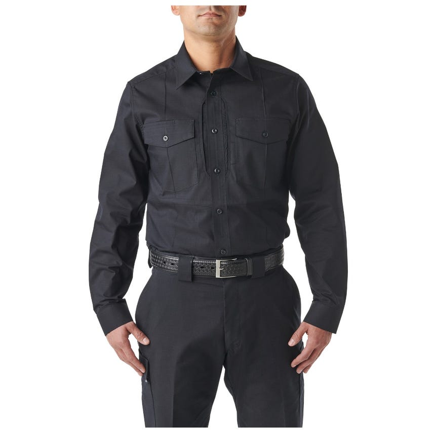 Picture of 5.11 Tactical 5-72074ABR019XLR Mens Stryke PDU Class B PDU Long Sleeve Shirt&#44; Midnight Navy 750 - Extra Large - Regular