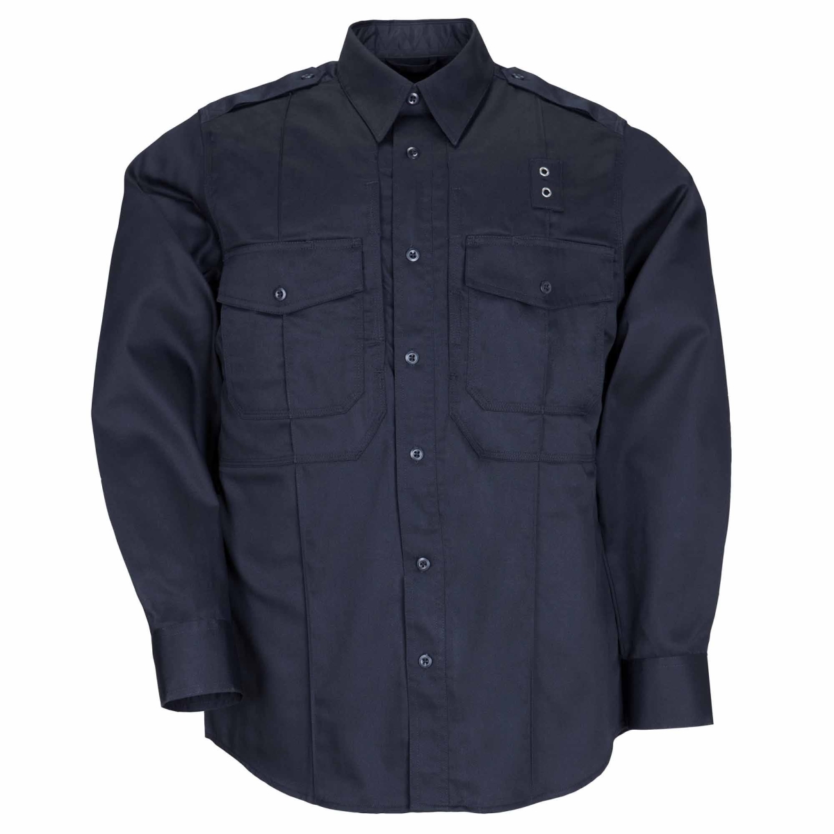 Picture of 5.11 Tactical 5-72366ABR7502XLR Taclite PDU Class B Long Sleeve Shirt&#44; Midnight Navy&#44; Extra Large - Regular