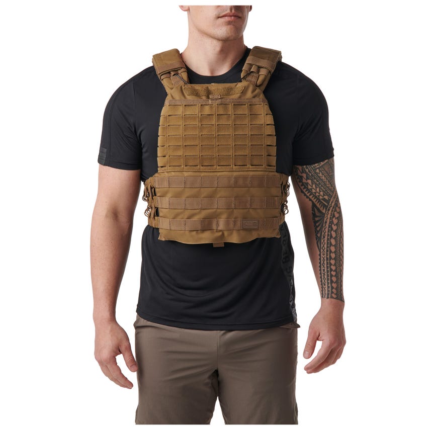 Picture of 5.11 Tactical 5-56100ABR1341SZ Tactec Plate Carrier&#44; Kangaroo - One Size