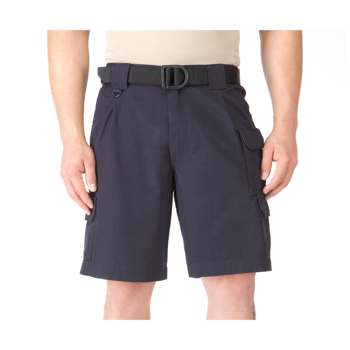 5-73285ABR72040 9 in. Tactical Cotton Canvas Short, Fire Navy - Size 40