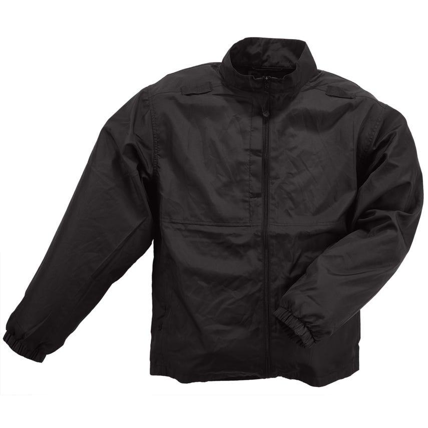 5-48035ABR0192XL Quick Protection Packable Jacket, Black - 2XL