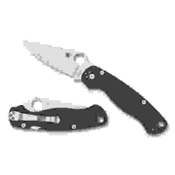 SPY-C81GPCBL2 Knives Para Military 2 Compression Lock G10 CPM SPY27 Stainless Pocket Knife, Blue