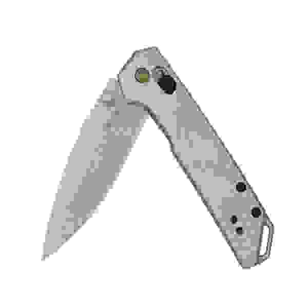 KK-2051 3 in. D2 Steel Blade Mini Iridium Folding Pocket Knife, Blue