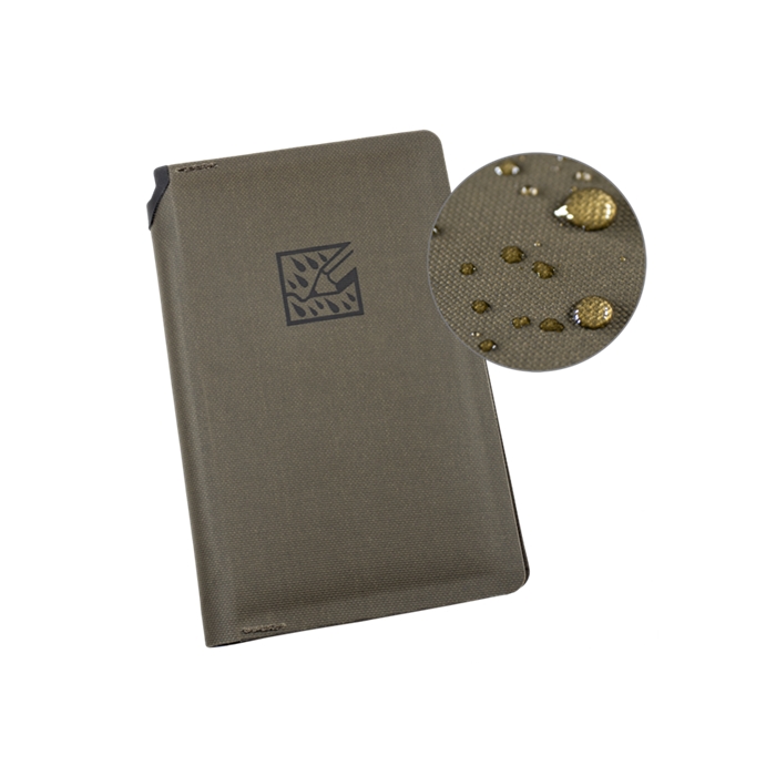 RIR-H935 3 x 5 in. Monsoon Horizon Wallet, Olive & Black - 3 x 5 in.