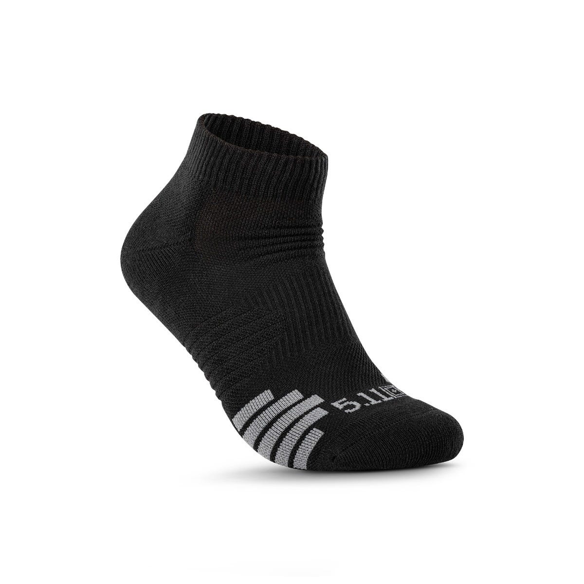 5-10048019L PT-R Plus Ankle Sock - Black - Large