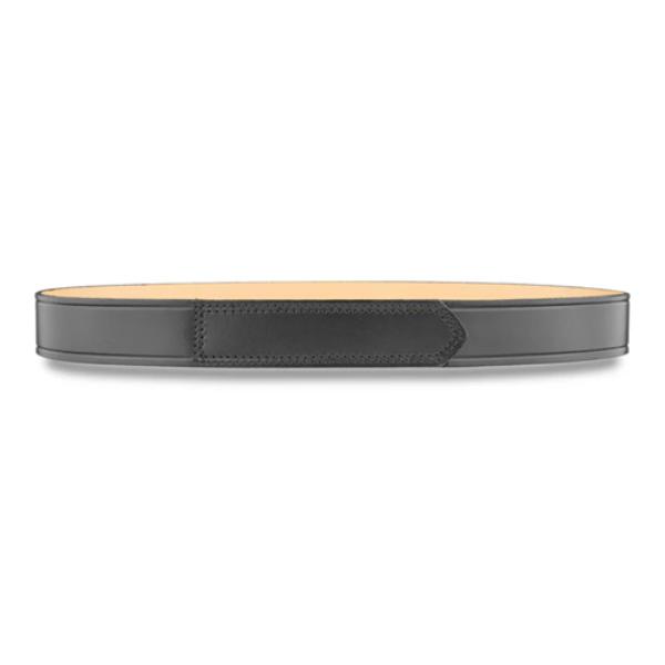 DTY-1311-34 1.5 in. Plain Leather Hook & Loop Tip Garrison Belt - Size 34
