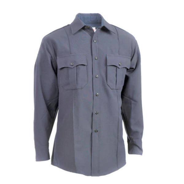 ELB-Z319N-14.5-35 TexTrop2 Long Sleeve Shirt, Grey